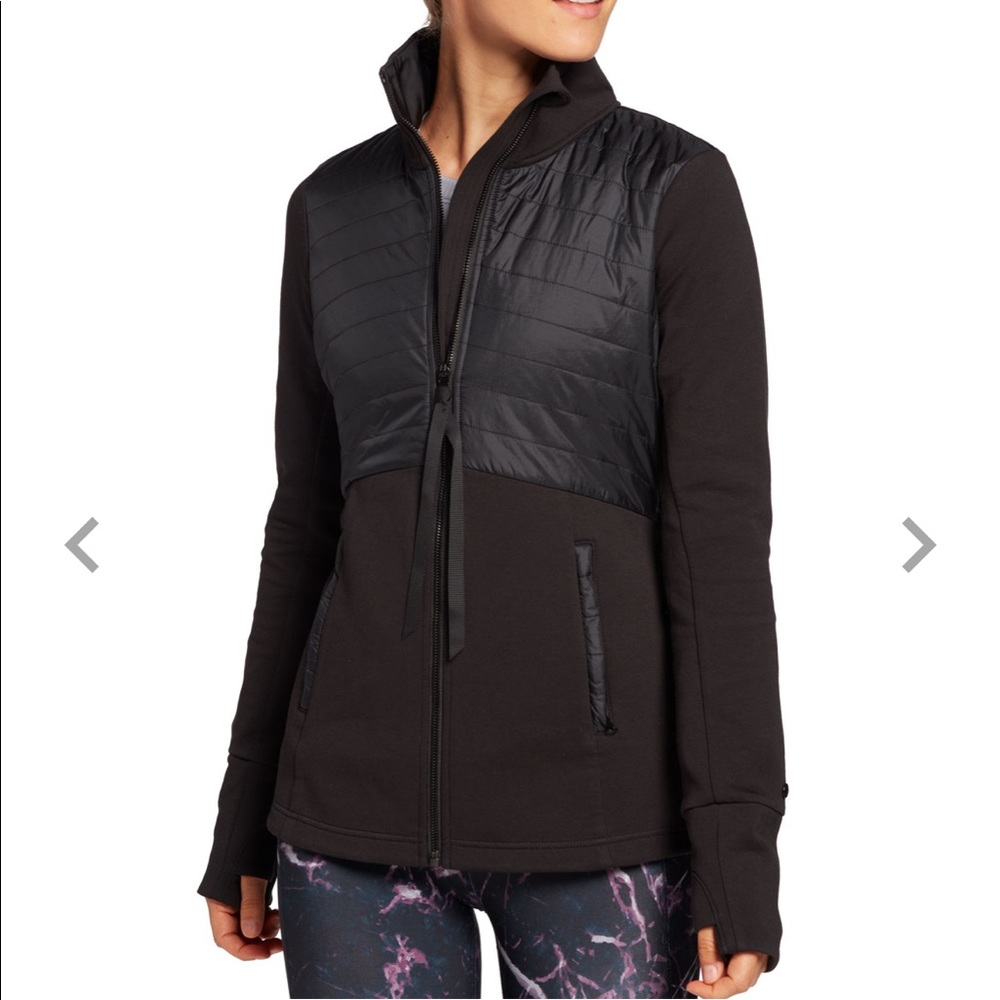 CALIA Women’s Mixed Media Jacket - Size Small